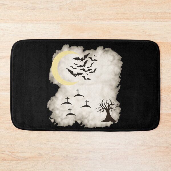 Item preview, Cemeteries, Foggy, Bats, Gothic Design designed and sold by Kirei-Lily.