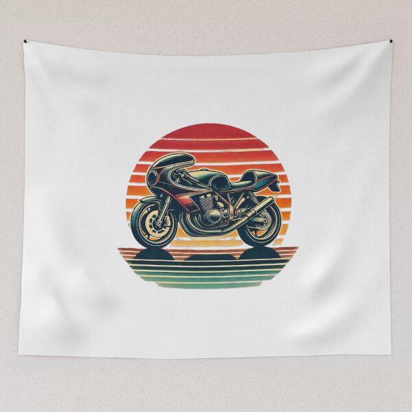 Item preview, Retro motorcycling nostalgia designed and sold by ABCNetwork.