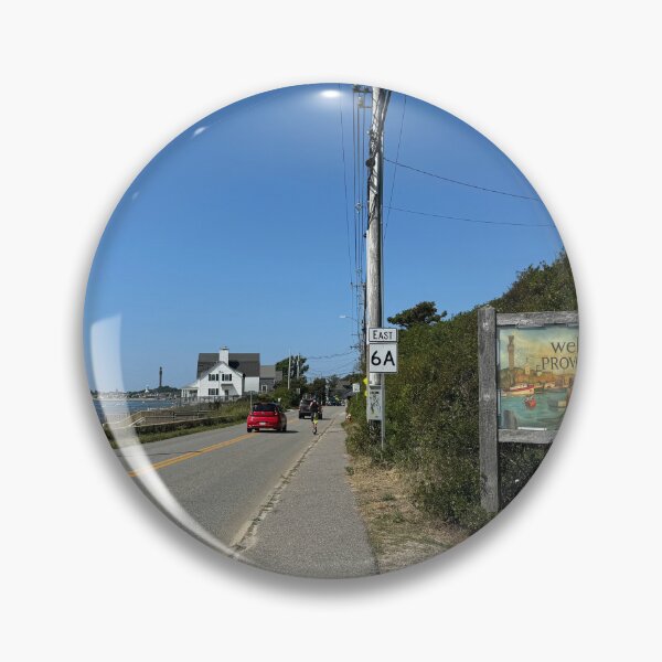 Item preview, Welcome to Provincetown Sign with Water in the Background on Main Road designed and sold by MMVisualArts.