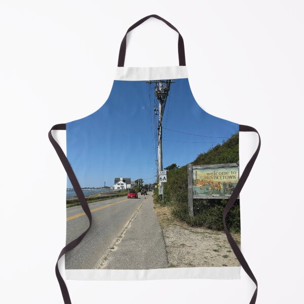 Item preview, Welcome to Provincetown Sign with Water in the Background on Main Road designed and sold by MMVisualArts.