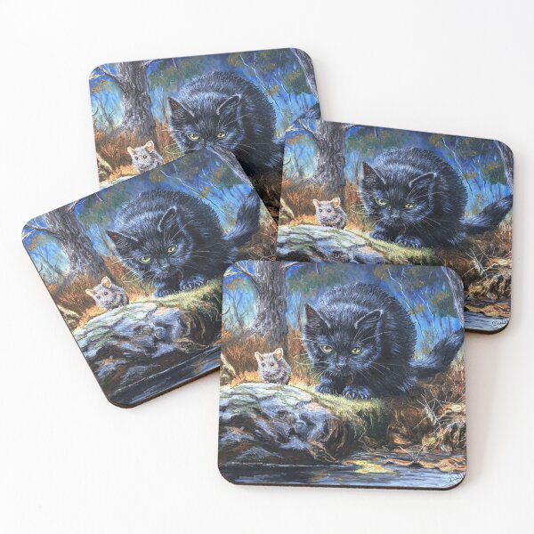 Item preview, The Midnight Cat and Little Gray Mouse designed and sold by Daniel Eskridge.