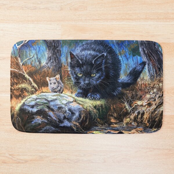 Item preview, The Midnight Cat and Little Gray Mouse designed and sold by Daniel Eskridge.