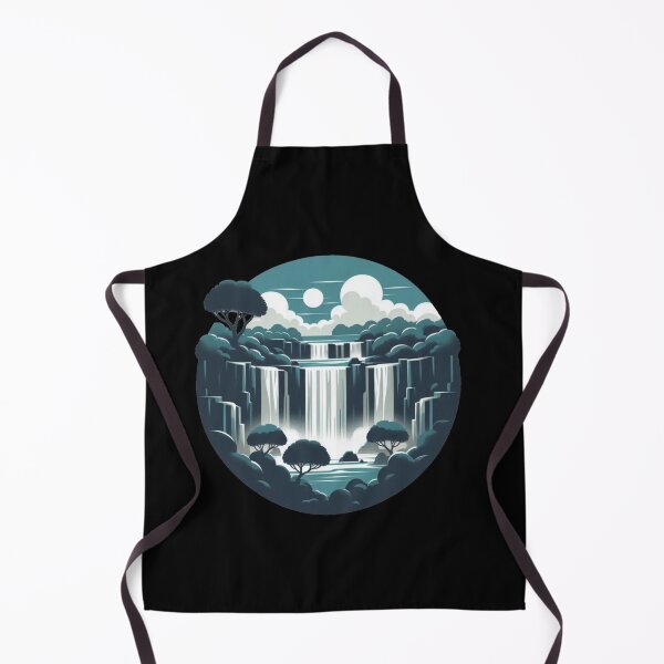 Item preview,  Waterfall forest minimalistic designed and sold by Kalpa.