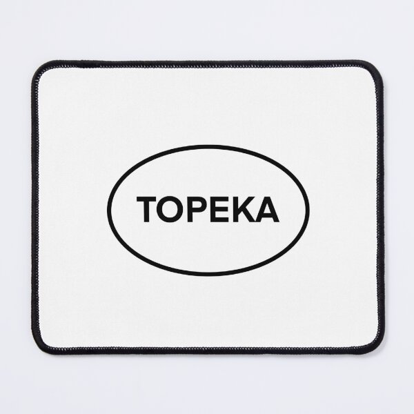 Item preview, Topeka Oval designed and sold by delmarvastickers.