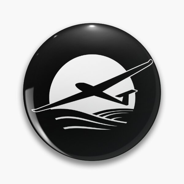 Item preview, Glide Glider Plane Pilot Sailplane aerial floating soaring designed and sold by These_Prints.