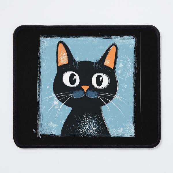 Item preview, The Silly, Squinty-Eyed Cat with a Purr-fect Smile designed and sold by MOONE FLOWER.