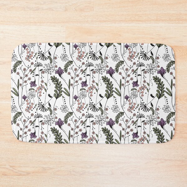 Item preview, Floral Illustration Repeating Pattern Design for Home Decor and Fashion designed and sold by Pandositive.