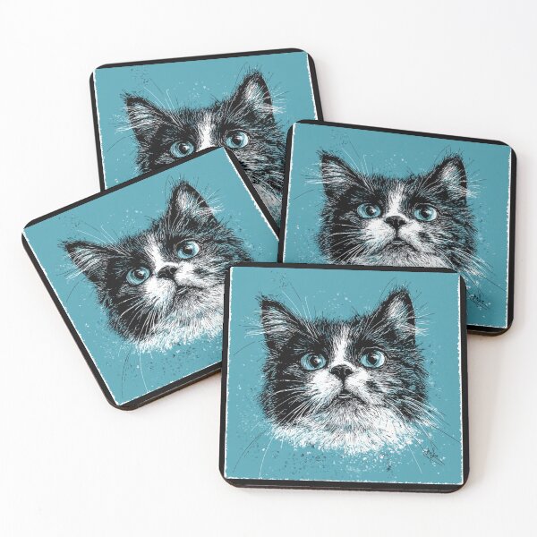 Item preview,  The Silly, Squinty-Eyed Cat with a Purr-fect Smile designed and sold by MOONE FLOWER.
