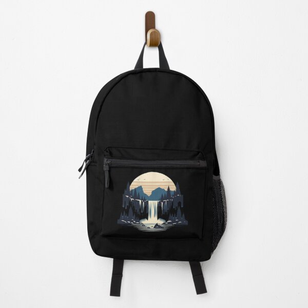 Item preview,  Waterfall forest minimalistic designed and sold by Kalpa.