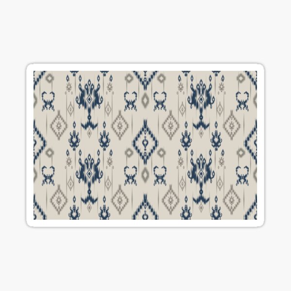 Item preview, Lamp blue vintage  ikat designed and sold by Muemai88.