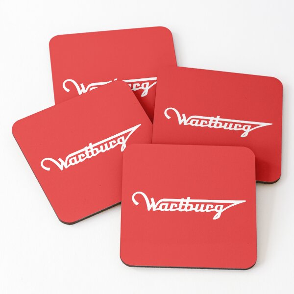 Item preview, Old Wartburg emblem in white designed and sold by knappidesign.