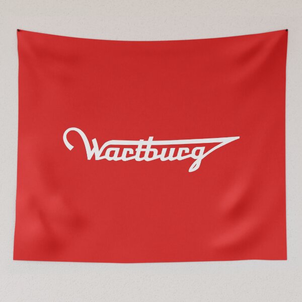 Item preview, Old Wartburg emblem in white designed and sold by knappidesign.