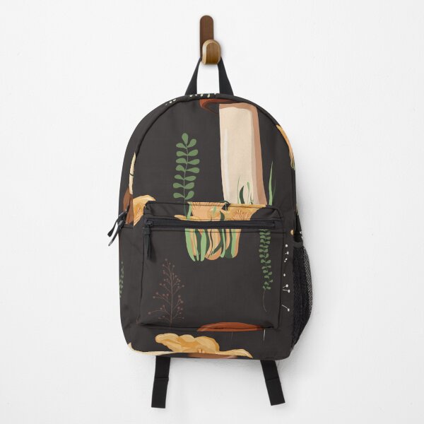 Item preview, Mushroom autumn pattern with forest wild mushrooms and herbs. designed and sold by MatyKotiv.
