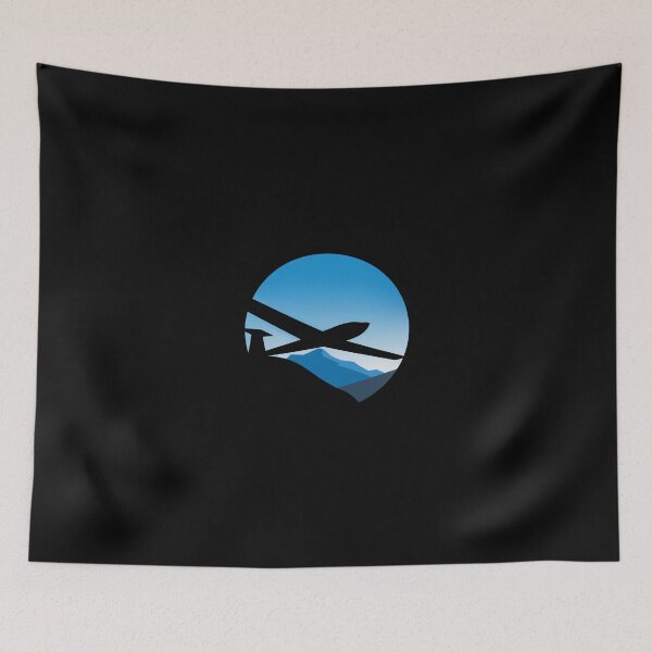 Item preview, Glide Glider Plane Pilot Sailplane aerial floating soaring designed and sold by These_Prints.