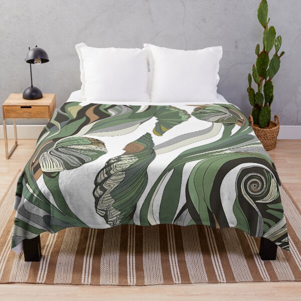 Item preview, Abstract swirls in green, brown, and grey. designed and sold by Haji  Kamora.
