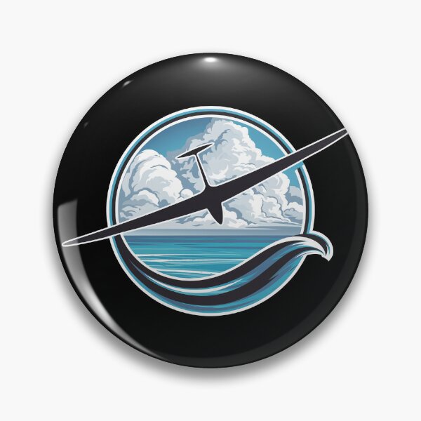 Item preview, Copy of Glide Glider Plane Pilot Sailplane aerial floating soaring designed and sold by These_Prints.