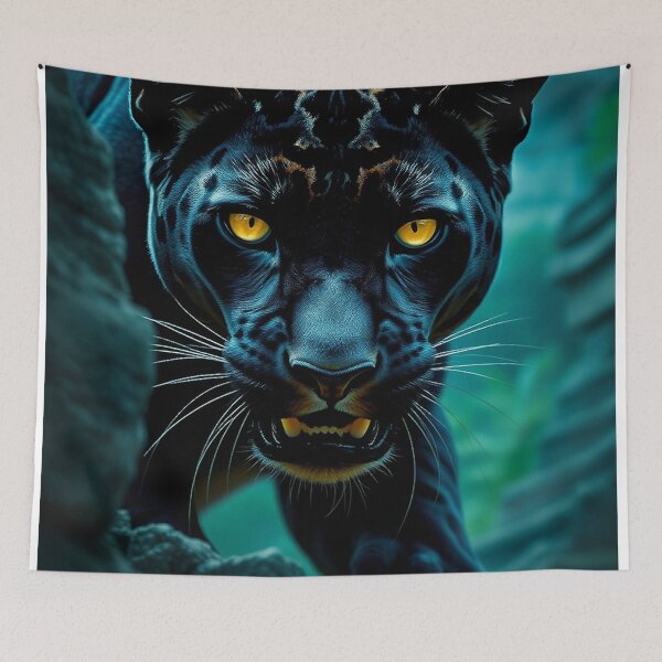 Item preview, Stalking Black Jaguar designed and sold by Skye Ryan-Evans.