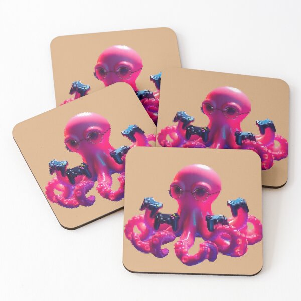 Item preview, Octopus Gamer designed and sold by PIXEL-DIXEL.