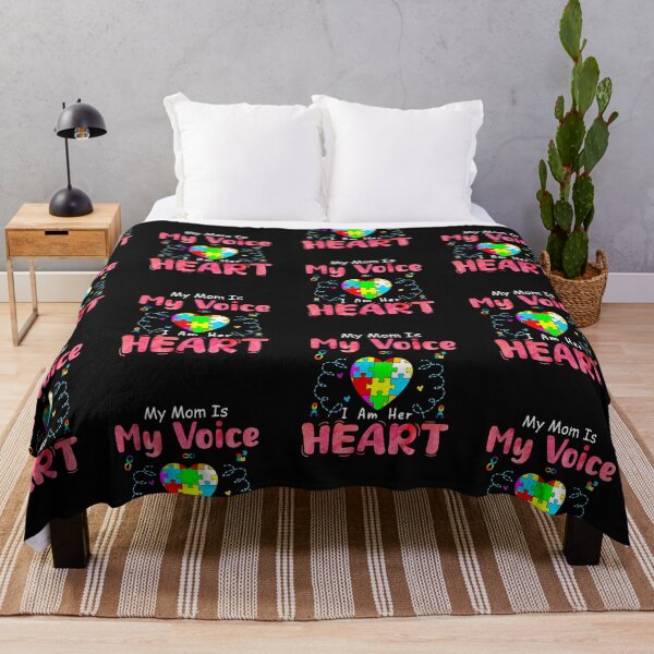 Item preview, My mom is my voice I am her heart Autism mom designed and sold by marfanna.