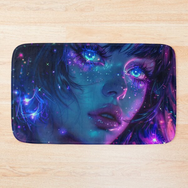Item preview, Galactic Neon Girl designed and sold by EndOfRainbowArt.
