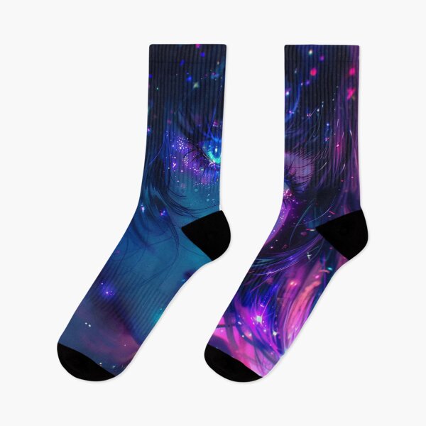 Item preview, Galactic Neon Girl designed and sold by EndOfRainbowArt.