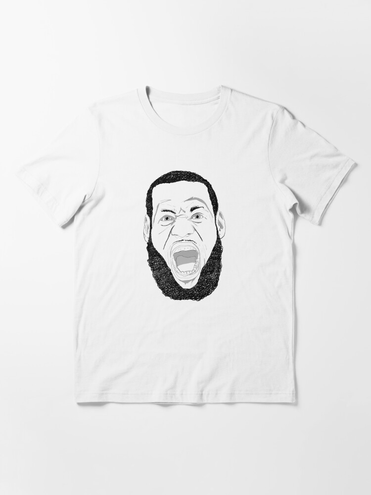 Lebron james cheap face t shirt