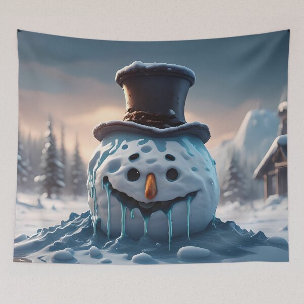Item preview, Melting Snowman designed and sold by MoriFantasy.