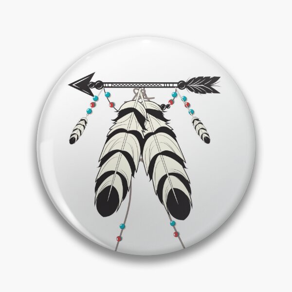 Item preview, Four feathers decorated on an arrow designed and sold by Savvysioux.
