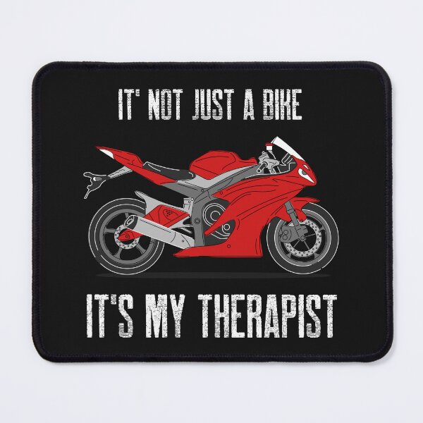 Item preview, "It's Not Just a Bike, It's My Therapist" Motorcycle Design designed and sold by mojorisintees.