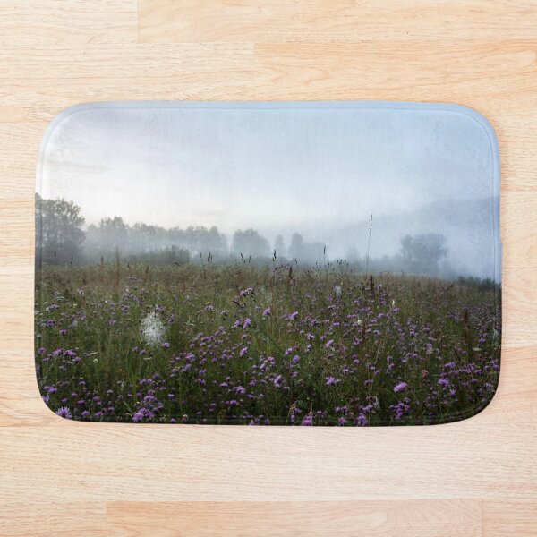 Item preview, Misty Wildflower Field at Dawn designed and sold by PixelBirch.