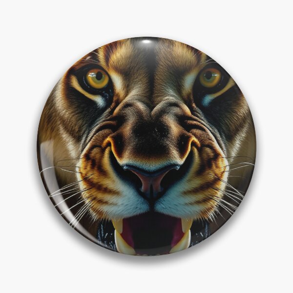 Item preview, Growling African Lion designed and sold by Skye Ryan-Evans.