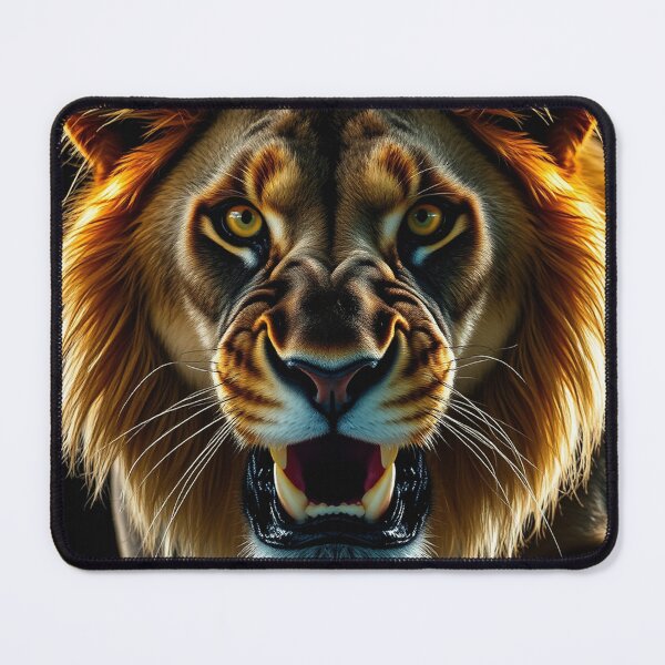 Item preview, Growling African Lion designed and sold by Skye Ryan-Evans.