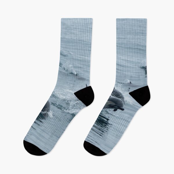 Item preview, Eight Dolphins Jumping from the Water designed and sold by SafariByMarisa.
