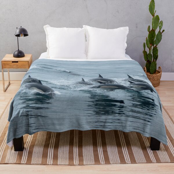 Item preview, Eight Dolphins Jumping from the Water designed and sold by SafariByMarisa.