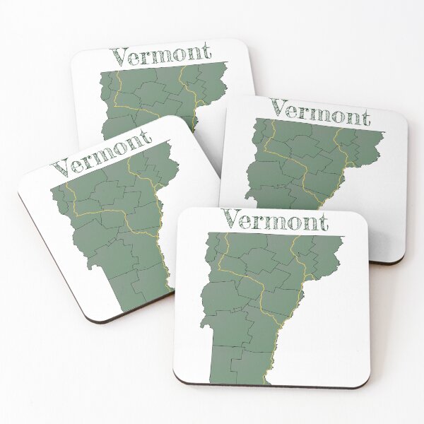 Item preview, Vermont Counties & Interstates designed and sold by PhilbonianDezin.