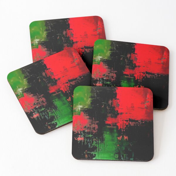 Item preview, Red Black Green designed and sold by Myra365Art.
