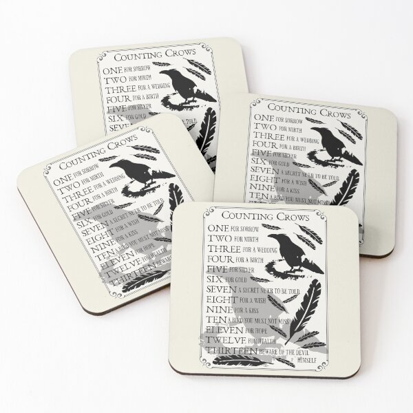 Item preview, Counting Crows designed and sold by Queer AF Warlock.