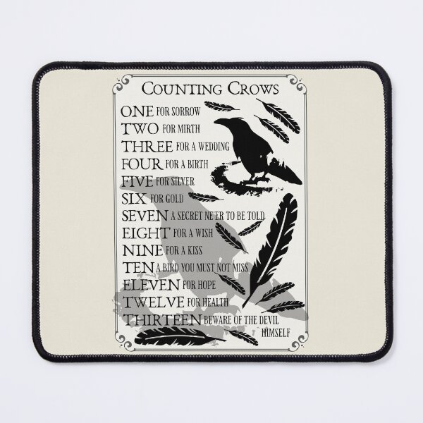 Item preview, Counting Crows designed and sold by Queer AF Warlock.
