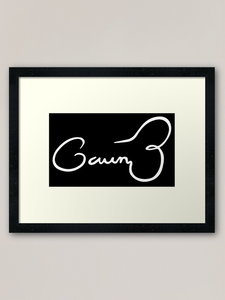 "Box III: Gavin Belson Signature Edition" Framed Art Print For Sale By ...