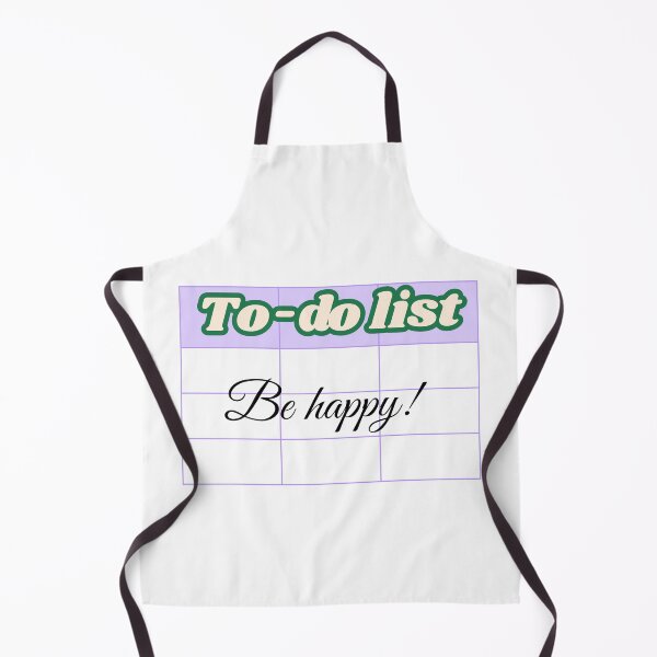 Item preview, To do list be happy designed and sold by redozgdesign.