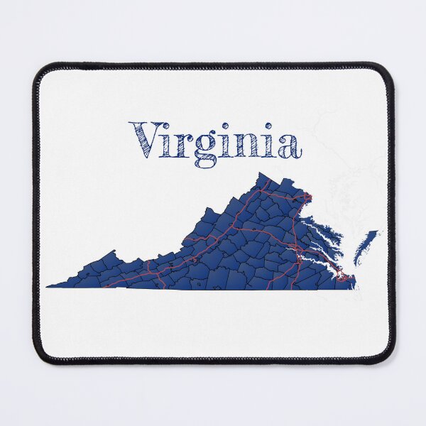Item preview, Virginia Counties & Interstates designed and sold by PhilbonianDezin.