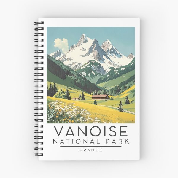 Item preview, A Vintage Travel Poster of Vanoise National Park - France  designed and sold by GoodOldVintage.