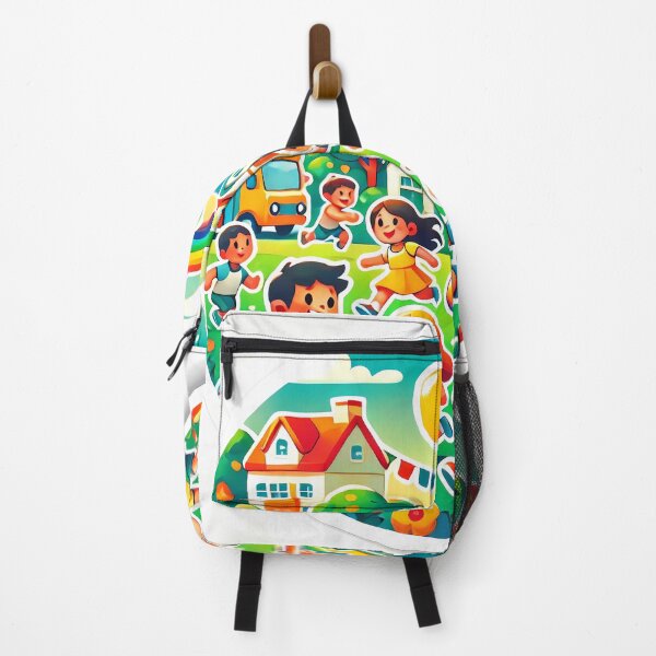 Item preview, Joyful Kids Playing in the Street designed and sold by Peelya.