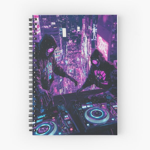 Item preview, Hiphop Cypher Cyberpunk designed and sold by FuturiTravel.