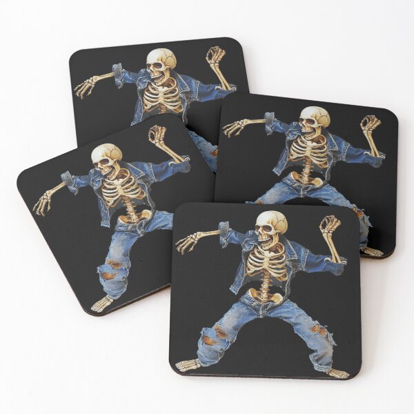 Item preview, Realistic skeleton dancing designed and sold by LazyLifestyle.