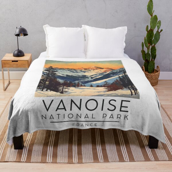Item preview, A Vintage Travel Poster of Vanoise National Park - France designed and sold by GoodOldVintage.