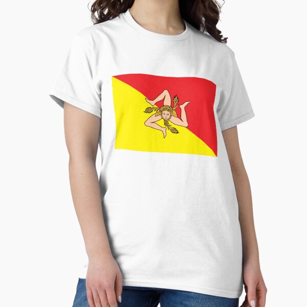 Aperçu de l'œuvre Scicily Scillian Drapeau Italie créée et vendue par sweetsixty.