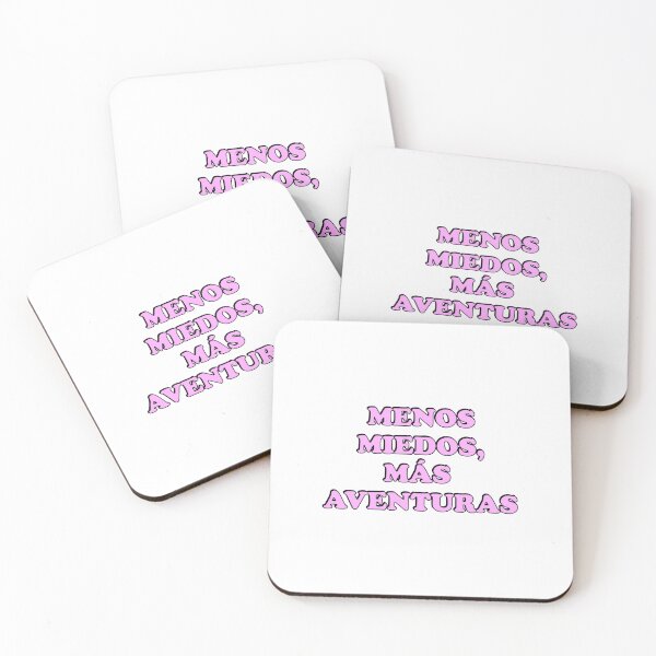 Item preview, Menos miedos, más aventuras - Spanish motivational designed and sold by Inspirationmotivation.