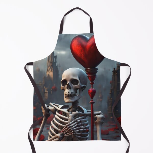 Item preview, Skeleton Holding a Heart Balloon designed and sold by MoriFantasy.