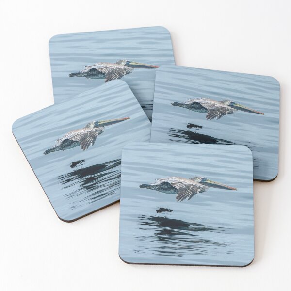 Item preview, Pelican Gliding Near the Water's Edge designed and sold by SafariByMarisa.